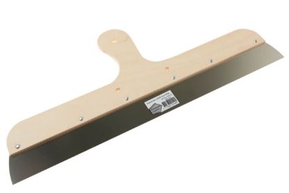 Afbeeldingen van Spackmes LAAG hout RVS  50 cm.