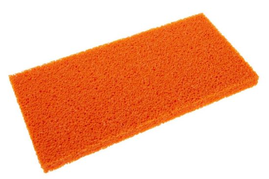 Afbeeldingen van Losse schuurspons Rood/Grof KLEIN