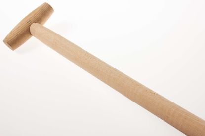 Afbeeldingen van Schopsteel met kruk 100 cm.