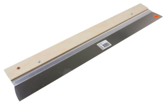 Afbeeldingen van Gipsmes RVS 0,7 mm. 60 cm. HOUT