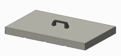 Afbeeldingen van Deksel voor opzetbak Ritmo L Plus/Turbo